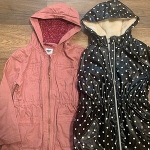 Old Navy Sz 8 spring jacket/Water proof girls jacket Sz 8